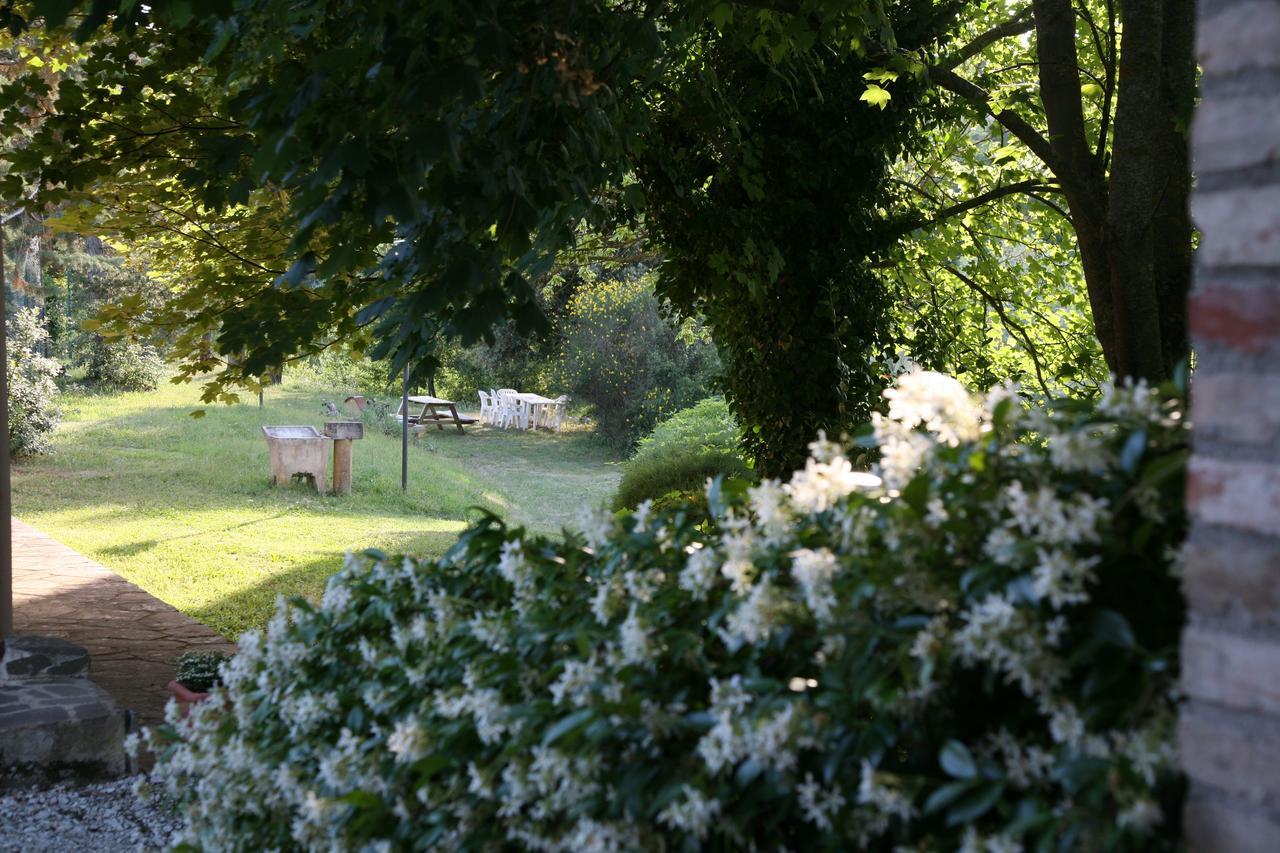 Agriturismo Villa Mozart Nel Verde Gubbio Buitenkant foto